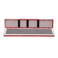 thumbnail image 1 of Caja flotante multifuncional 3 en 1 de 3 capas, caja de almacenaje para cables de pesca portátil, caja de almacenamiento de accesorios de pesca, color rojo, 1 of 14