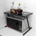 thumbnail image 1 of Support de Rangement pour Four à Micro-Ondes, Grand Support de Four à Micro-Ondes Support de Four à Micro-Ondes Design Carré avec Joint Élégant pour Cuisine pour Rangement de Cuisine, 1 of 8