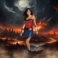thumbnail image 2 of Wonder Woman Film Wonder Woman Costume Adulte Petit, 2 of 2