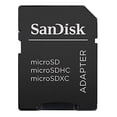 thumbnail image 1 of Adaptador de tarjeta de memoria SanDisk MicroSD a SD microsd-adapter Negro SanDisk, 1 of 2