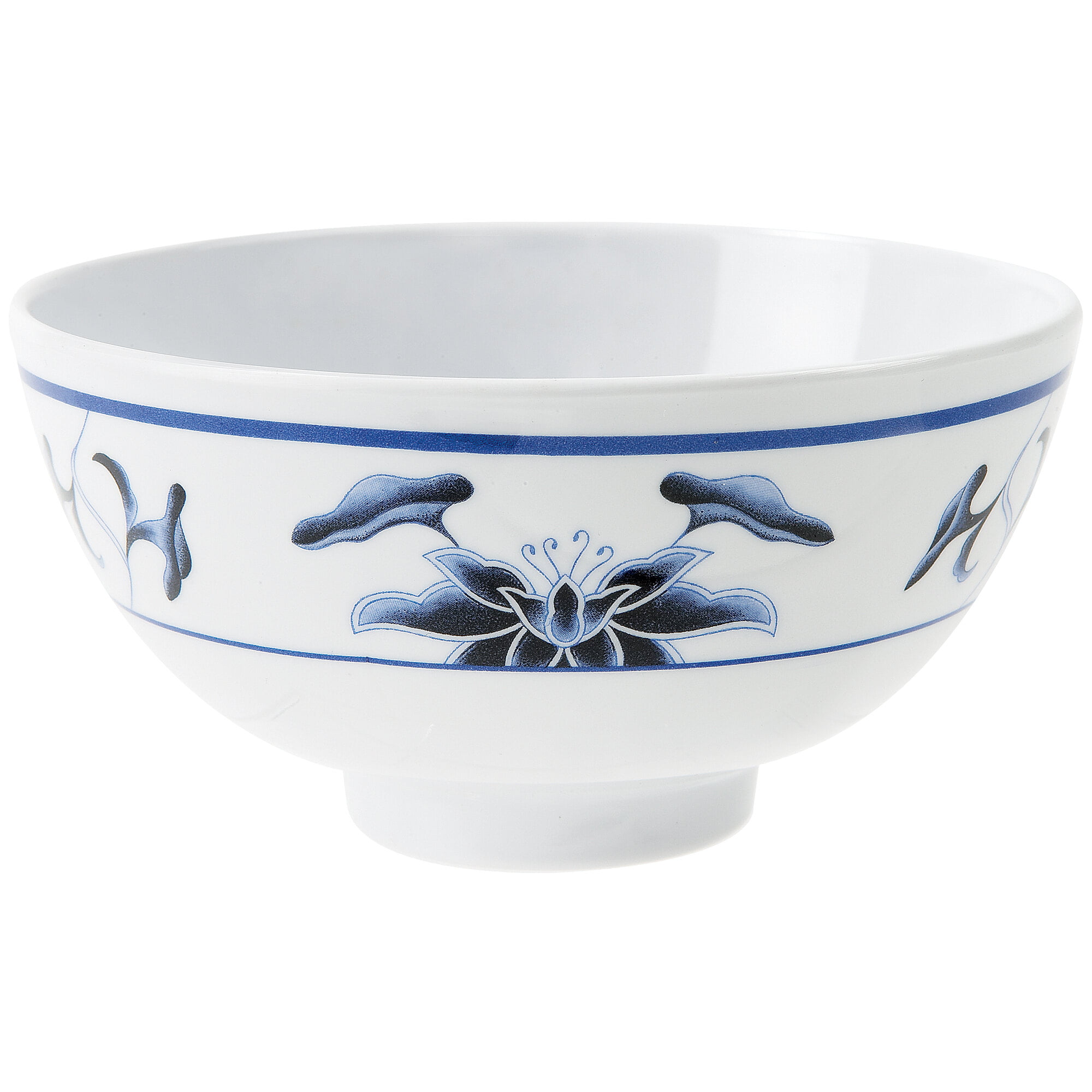 White Lilly Ceramic Bowl 4.5" diameter 