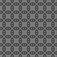 thumbnail image 1 of Ahgly Company Indoor Square Patterned Charcoal Black Area Rugs, 7' Square, 1 of 6