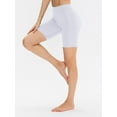 thumbnail image 7 of Women Workout Shorts with Pocket - High Waisted Stretch Tummy Control Yoga Compression Exercise Shorts for Running Cycling,S-XXL, 7 of 7