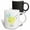 Multicolor, variant on 3drose, Happy Singing Little Cartoon Circular Yellow Bug with Wings, 11oz Magic Transforming Mug