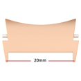 thumbnail image 3 of Conector de reloj Conector de correa de reloj para Galaxy Watch5 (oro rosa), 3 of 7