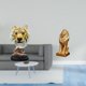 thumbnail image 2 of Majestuosa Escultura Felina, Figura Moderna De Animal, Arte Coleccionable, Decoración De Escritorio Para Entrada, Sala De Estar, Oficina, Estantería, Mesa, Pasillo, Regalo De Cumpleaños, 2 of 8