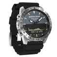 thumbnail image 1 of Reloj Reloj analógico digital deportivo para hombre, reloj de buceo, reloj de pulsera de acero para TOMSHOO Reloj, 1 of 7