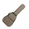 thumbnail image 2 of serony Padded Guitar Bag Adjustable Strap Dual Shoulder Case Waterproof Backpack Thickening Fabric Soft for Musical Bags Coffee Color, 2 of 9