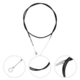 thumbnail image 1 of ETHZZLE 2Pcs Durable Black Throttle Cable Replacement Parts for Car Engine and Go Kart Use, 1 of 8