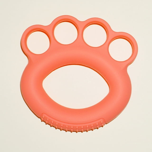 Anillo de agarre de cinco dedos para ejercicios de rehabilitación con agarre de silicona Dispositivo de entrenamiento de fitness para dedos para niños Anillo de agarre deportivo profesional