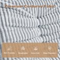 thumbnail image 6 of Bean Bag Chair for Adults with Lumbar support pillow Memory Foam Giant Bean Bag Sofa with Corduroy Material Lazy Sofa for Living Room Bedroom Dorm Office, Grey, 6 of 7