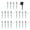 Multicolor, variant on Easter Solar Light String LED Egg Stake Outdoor Yard Patio Decoration Spring Holiday Waterproof 20 Lights 3 Modes
