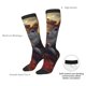 thumbnail image 4 of Fotbe Maple Leaf Meditating Squirrel Calcetas Divertidas Estampadas para Hombre y Mujer, Calcetas de Algodón hasta la Rodilla para Caminar, Correr, Enfermería y Embarazo, 4 of 6