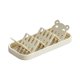 thumbnail image 2 of Jabonera con Bandeja de Drenaje | Organizador para Fregadero de Cocina y Jabonero de Baño con Orificios de Drenaje | Estante Compacto de Plástico para Guardar Esponjas y Estropajos, 2 of 6