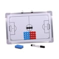 thumbnail image 3 of Entrenadores de práctica de fútbol Entrenadores del portapapeles Kit de estrategia de enseñanza de enseñanza Tablero de entrenamiento de entrenamiento, 3 of 8
