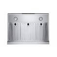 Hauslane PS10 30inch Stove Vent Stainless Steel AutoShut Off