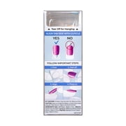 Kiss Impress Color FX Short Oval Press on Nails, Silver, 30 Pieces