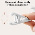 thumbnail image 6 of YFGEFTR Laundry Hooks with Clips, Heavy Duty Clothes Pins & Single Clip Hangers, Outdoor Closet Organizer for Socks/Towels/Bathroom/Kitchen(10 pcs), 6 of 6