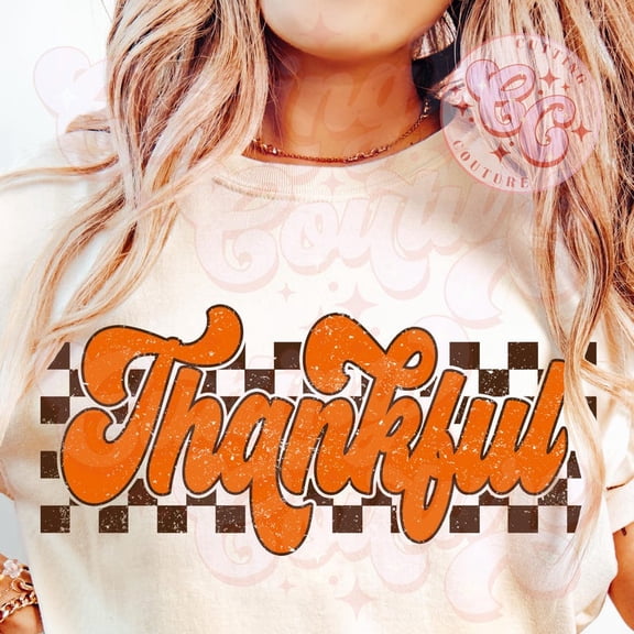 Thankful T-shirt, Retro Thanksgiving Shirt, Thanksgiving Shirt, Retro Thanksgiving Shirt, Fall TH100639