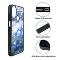 thumbnail image 2 of WIRESTER Shockproof Soft Rubber Cover Case for Motorola Moto G Power 2022 / G Pure 2021 6.5", Claude Monet Water Lilies, 2 of 5
