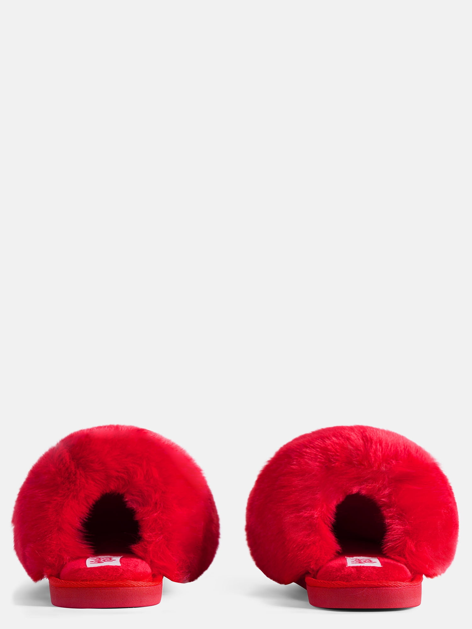 Wonder Nation Toddler, Little & Big Girls Faux Fur Puff Slippers