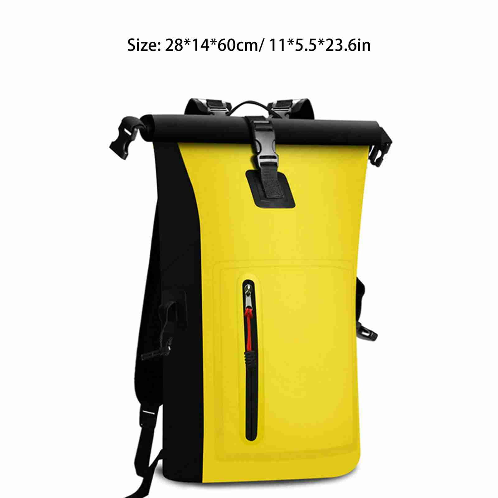 Water Resistant Sports Backpack Wet And Dry Large Capacity Portable Dry Bag For Swimming Rafting Fishing