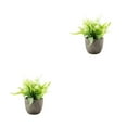 thumbnail image 4 of Destyer Plastic Realistic Appearance Artificial Succulent Elegant Long-lasting Durability Low Maintenance white rose 2Set, 4 of 6