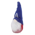 thumbnail image 2 of Decoraciones de gnomo patriótico del 4 de julio Adornos de fiesta del Día de la Independencia Muñeca sin rostro de punto con alfabeto Accesorios de regalo navideño A, 2 of 10