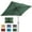 Green, variant on Sun-Ray 6.6x10 FT Solar LED Rectangular Patio Umbrella with Push-Button Tilt and Hand Crank Canopy Lift, Table Umbrella with Solution Dyed Navy Fabric for Porch, Deck, Garden, and Swimming Pool, Navy
