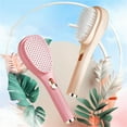 thumbnail image 5 of Retractable Magic Comb on Saleï¼Telescopic Self Cleaning Brush Anti Static Massage Comb One Click Cleaning Telescopic Hair Comb Easily Comb Hair and Clean Suitable for All Hair Typesbeige, 5 of 7