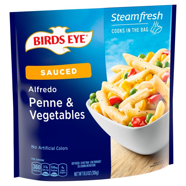 Birds Eye Steamfresh Sauced Alfredo Penne & Vegetables, 10.8 oz