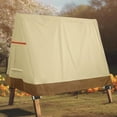 thumbnail image 2 of Outdoor Patio Swing Cover : A-Shaped Outdoor Rocking Chair Covers,Patio Swing Cover for Withstanding Rain and Snow,Outdoor Swing Covers for Winter,72 "W x 67 "H x 55 "D (Beige), 2 of 14