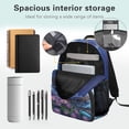 thumbnail image 5 of Yuyamidu Train Print Backpack for Boys School Bag for Elementary Primary Students Bookbag Large Capacity Shoulder Bag Casual Daypack Portable Back Pack, 5 of 7