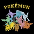 thumbnail image 2 of Men's Pokemon Eeveelutions Long Sleeve Shirt Black Medium, 2 of 4