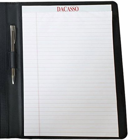 Dacasso Leather Standard Portfolio, Black (E1001)