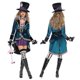 thumbnail image 1 of Women Cosplay Costume Mad Hatter Adult Outfit Fancy Dress Plus Size Halloween Party Carnival Witch Costumes _oaM, 1 of 4