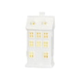 thumbnail image 1 of HLONK Ceramic Christmas Village Set LED Christmas Village Houses νυ фα π( ;☆ {✨ αб }ο U9V0, 1 of 8