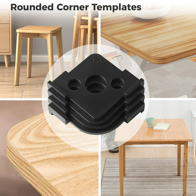 Levoite™ Corner Radius Routing Templates Router Corner Radius Jig — levoite