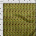 thumbnail image 2 of oneOone Tissu Viscose Georgette Feuilles & Floral Imprimé Bloc Tissu BTY 42 Pouces de Large, 2 of 4