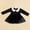 Black, variant on My First Halloween Baby Outfit Long Sleeve Baby Girls Black Dress Bodysuit Romper Cute Baby Outfits Boys 12-18 Months Clothes