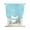 Baby Blue, Sky, Frost, variant on Vintage BabyBlue Starfish Tie Up Curtains for Kitchen Windows,Adjustable Rod Pocket Valance 54 Inch Long, Summer Coastal Beach Marine Window Treatment Balloon Roman Blind Shade, 42" x 54"