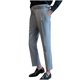 thumbnail image 1 of Pantalones largos de moda para hombre, casuales, de color sólido, con bolsillos y cremallera, cintura elástica, de poliéster., 1 of 4