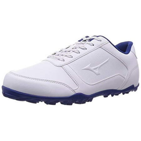 

Mizuno Golf Shoes Wide Style Light Spikeless 4E Men s White x Blue 27 cm