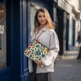 thumbnail image 6 of FORMRS 13-13.3 inch Laptop Sleeve Case Soft Carrying Quilted Computer Bag Cover, Vibrant Floral, 6 of 7