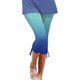 thumbnail image 2 of ICHUANYI Clearance Women's Summer Casual Drawstring Printed Cropped Pants(Blue, S) ICHUANYI WER2023080817719, 2 of 5