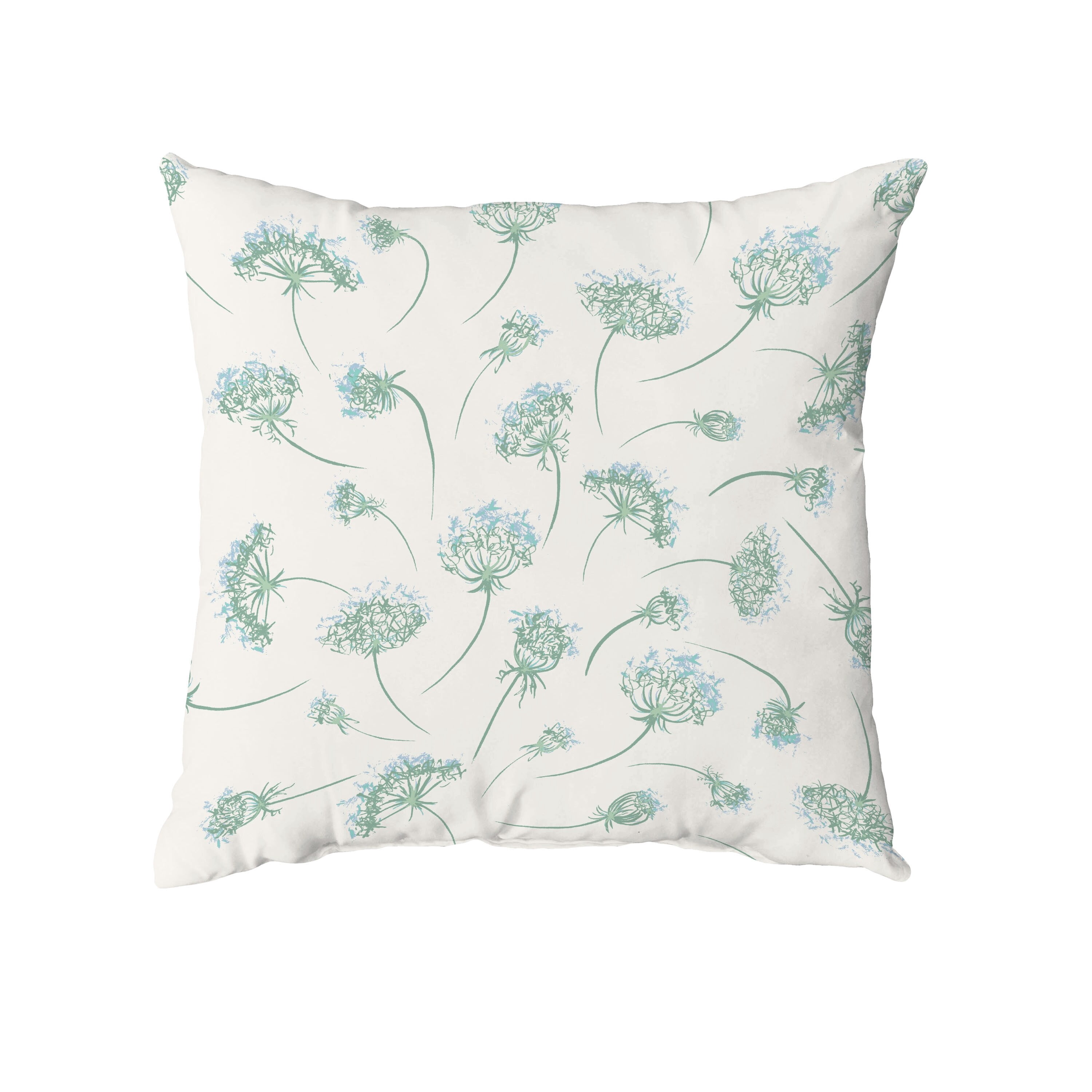Simply Daisy Wishing Flowers Decorative Throw Pillow