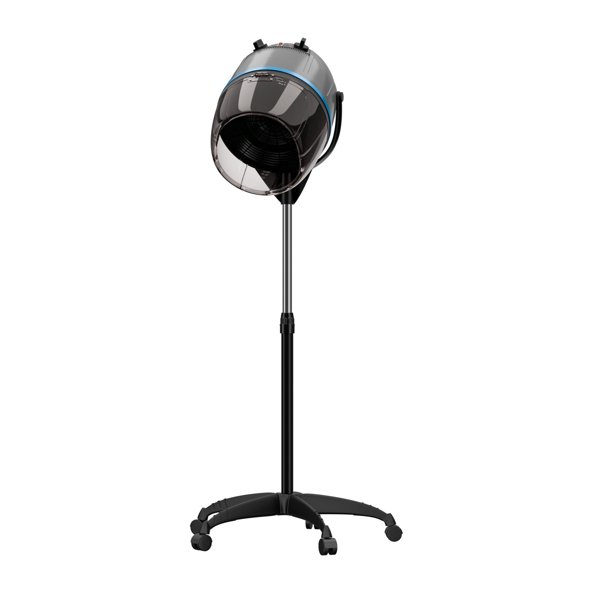 ZENY Pro 1300W Floor Standing Bonnet Hair Dryer, Gray Professional Hooded Hair Dryer