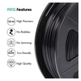 thumbnail image 4 of PETG 3D Printer Filament, 3KG Non-Toxic Dimensional Accuracy +/-0.02mm 3 Rolls FDM Printing Material Consumable ,Easy to Use, 4 of 7