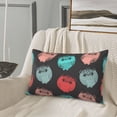 thumbnail image 4 of Plush Throw Pillow Covers, Chubby Cute Owls Pillow Cases with Invisible Zipper, Breathable Microfiber Pillow Cases Standard Size for Sleeping Bedroom Sofa Living Room 14x20, 4 of 5