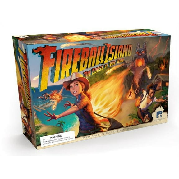 Fireball Island: Spider Springs Adventure Board Game by Restoration Games
